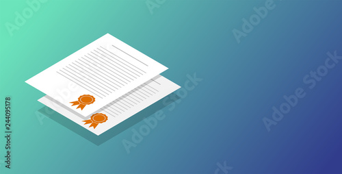 contratto, documento, icona, sfondo, certificato
