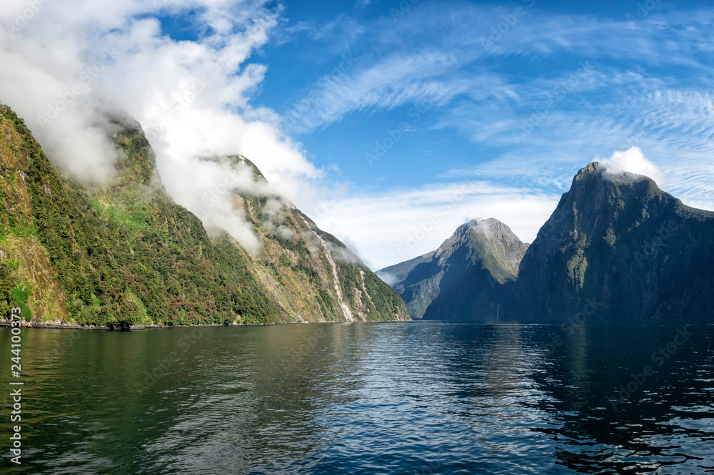 Milford Sound Fjordland, New Zealand, South Island, NZ