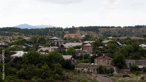 Panorama of Akhaltsikhe in Georgia