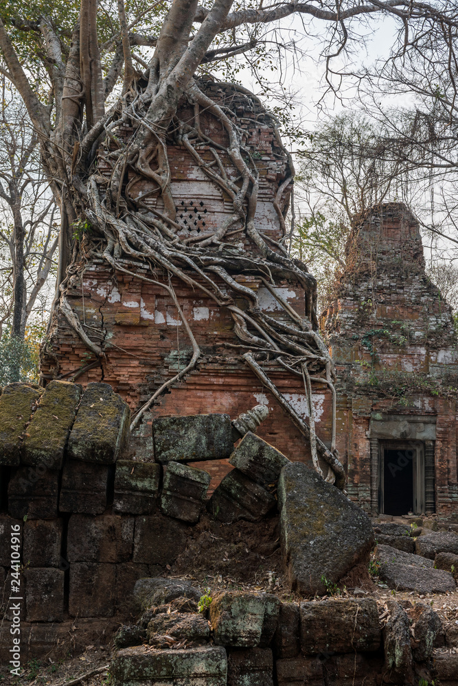 Naklejka premium Kingdom of Temples 