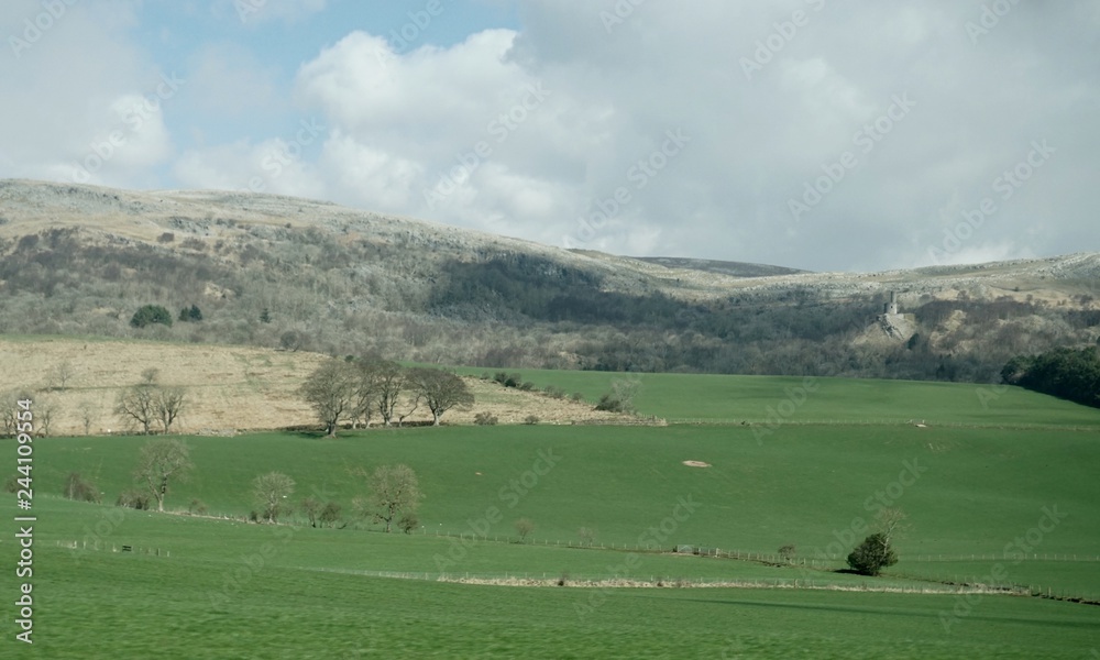 Grüne Landschaft England