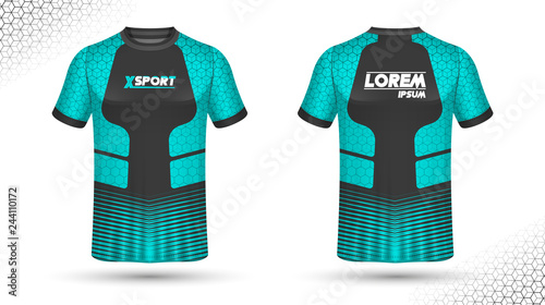 Football shirt template
