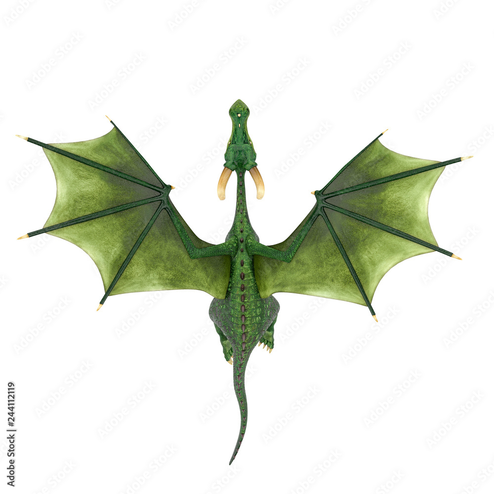 green dragon cartoon in a white background green dragon cartoon in a white background