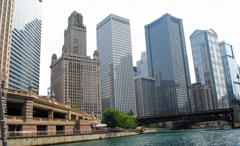 Fototapeta premium Chicago skyscrapers
