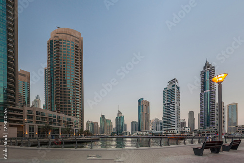 High rise buildings of Dubai Marina, UAE