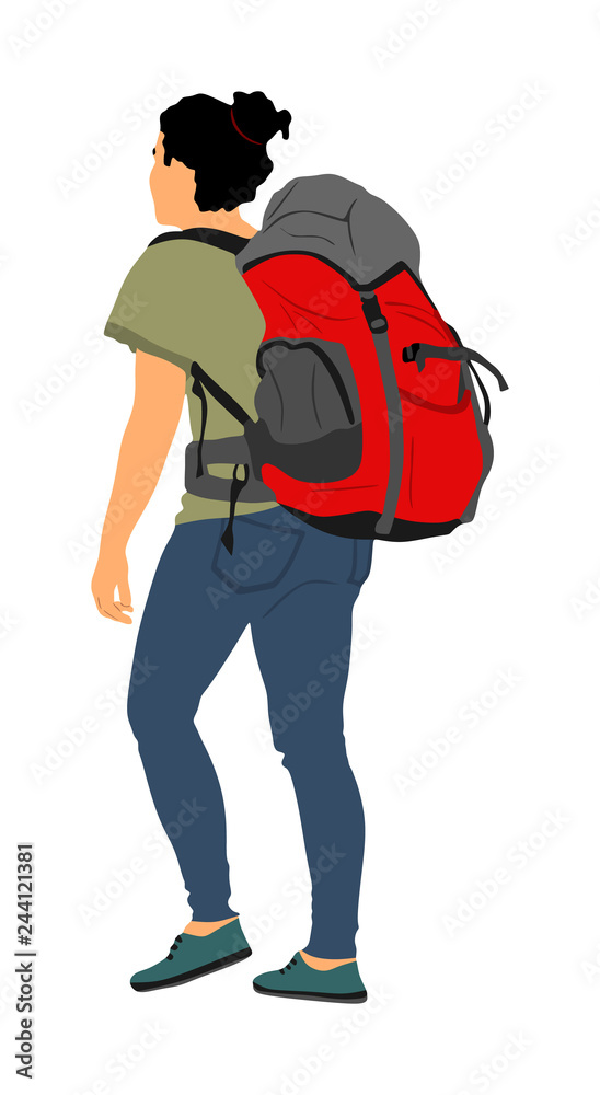 464,399 Travel Backpack Woman Images, Stock Photos, 3D objects, & Vectors