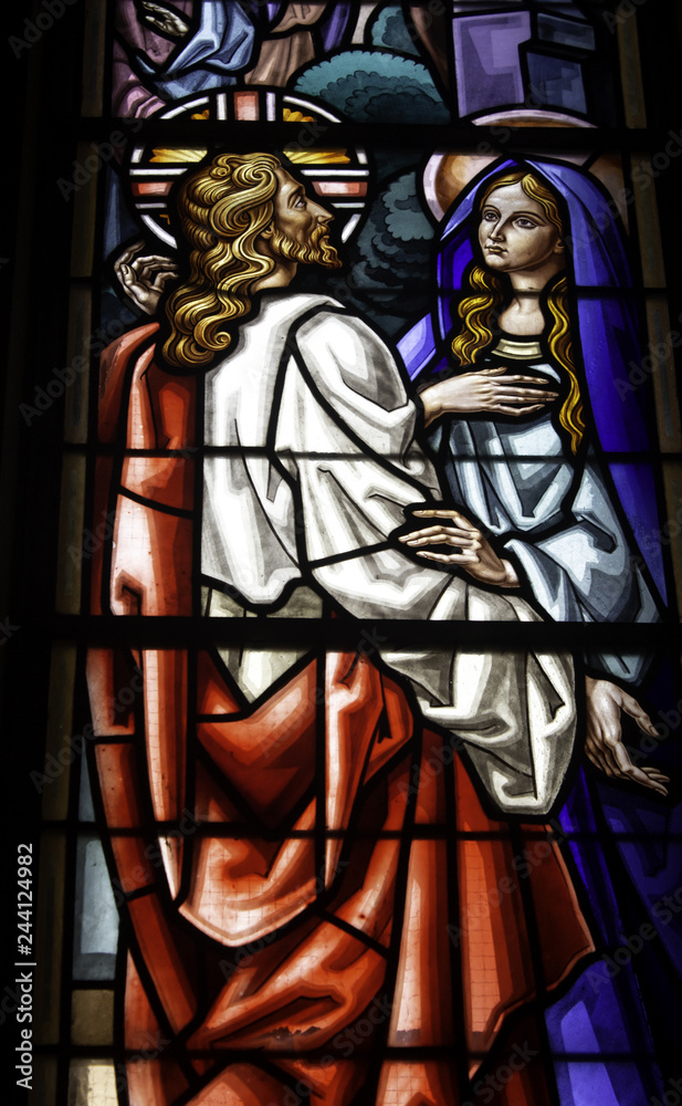 Fototapeta premium Stained glass windows