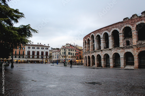 italian architecture verona coliseum 