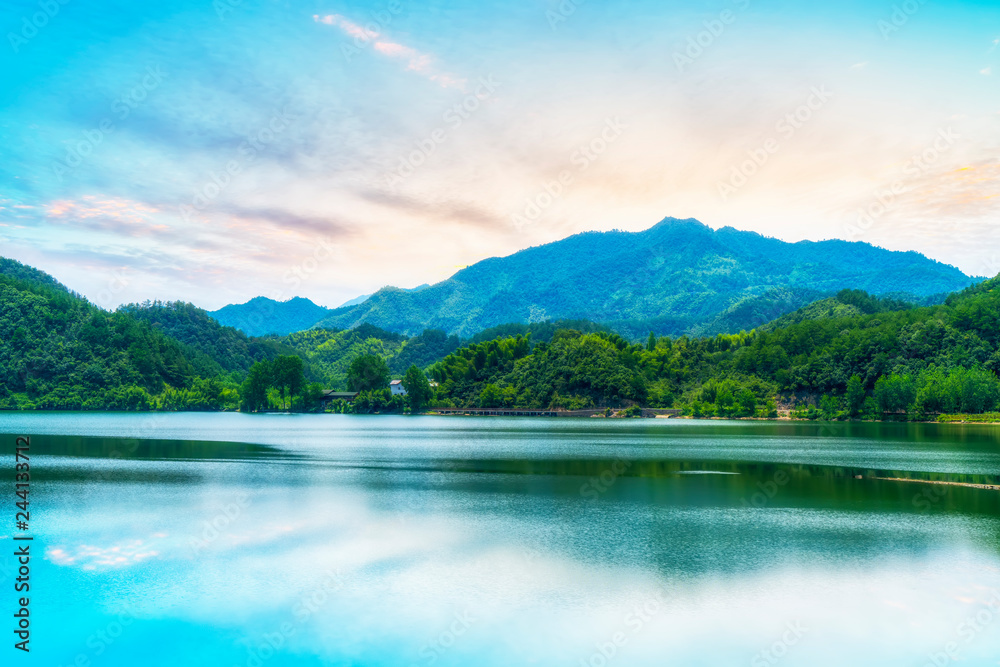Natural Landscape and Lake Scenery of Qiandao Lake in Hangzhou.. Natural Landscape and Lake Scenery of Qiandao Lake in Hangzhou..