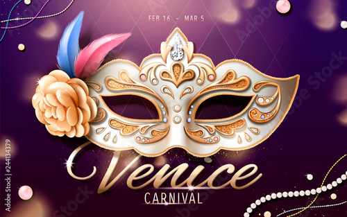 Venice carnival banner