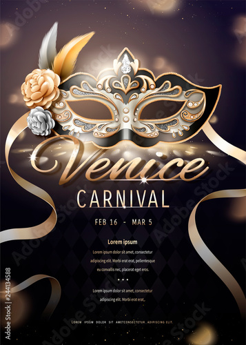 Venice carnival poster