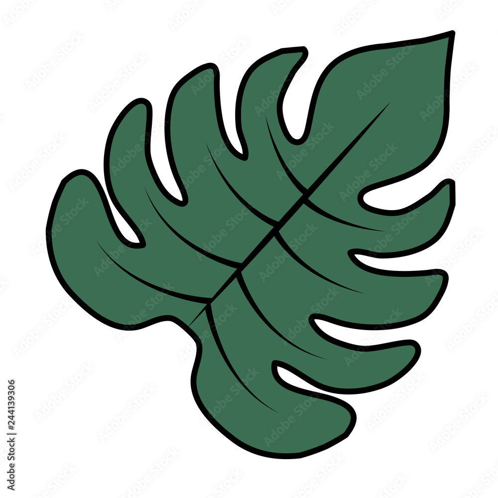 tropical leaf ecology icon tropical leaf ecology icon