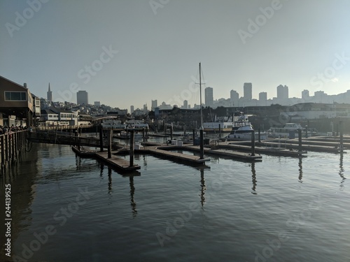 marina at night