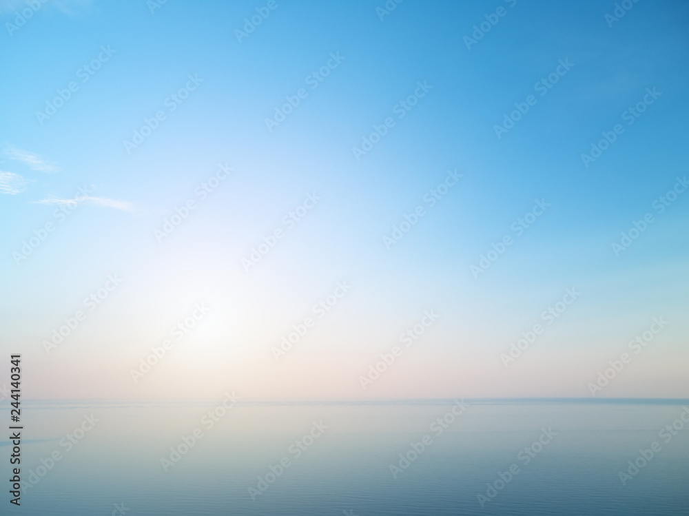 Obraz premium Sky background and sea