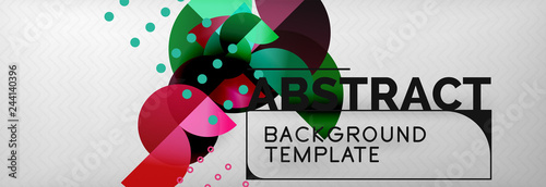 Semi cicrle geometric backgrounds on grey, modern geometric pattern design. Vector business or technology presentation design template, brochure or flyer pattern, or geometric banner