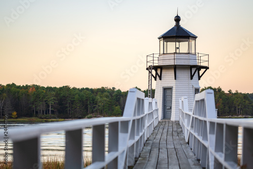 Lighthouse At Dawn photo