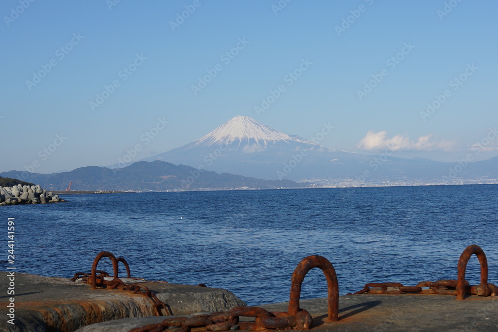 Fototapeta premium 静岡県から見た富士山