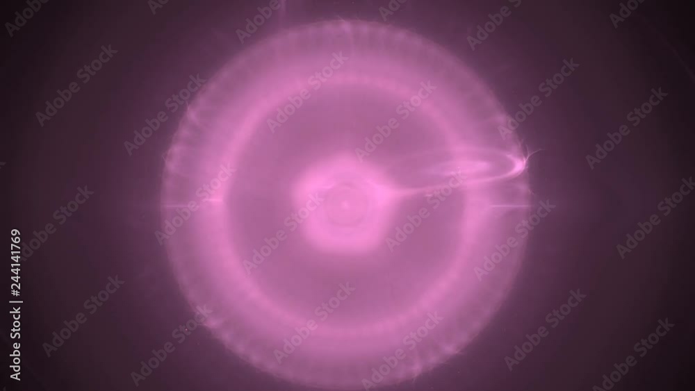 Abstract fractal forms morph and oscillate (Loop)
