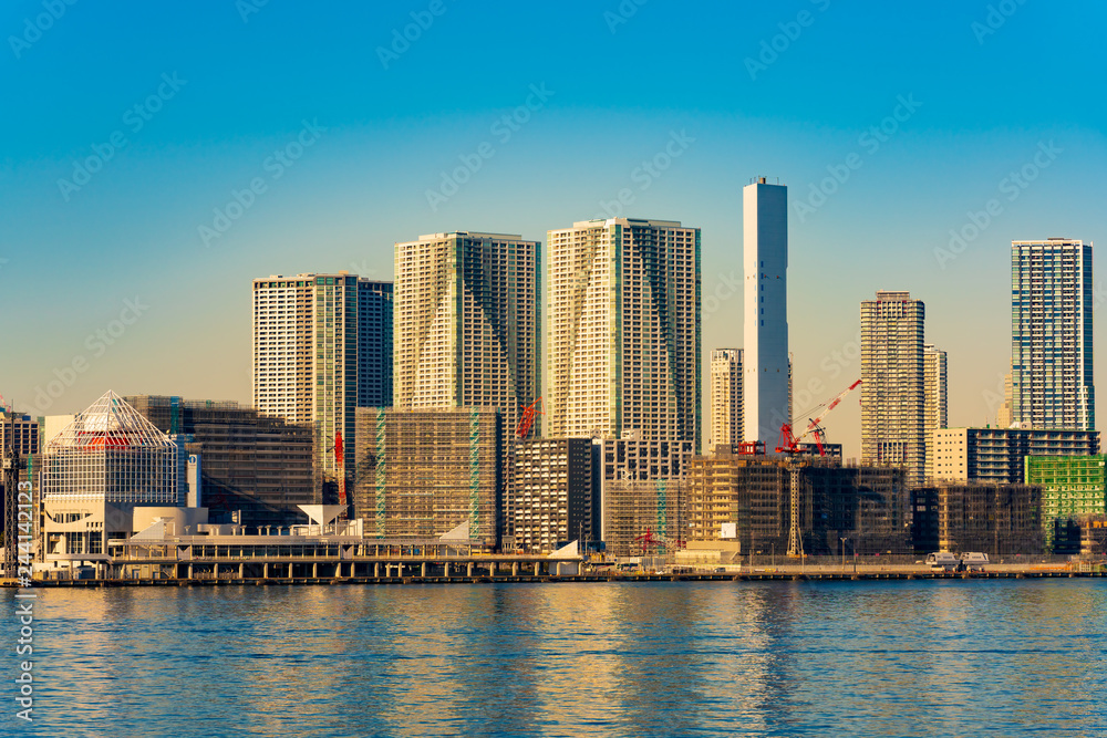 Obraz premium 風景物語(レインボーブリッジからの東京湾)