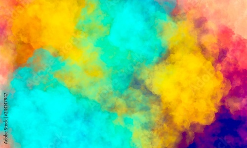 abstract painting colorful background