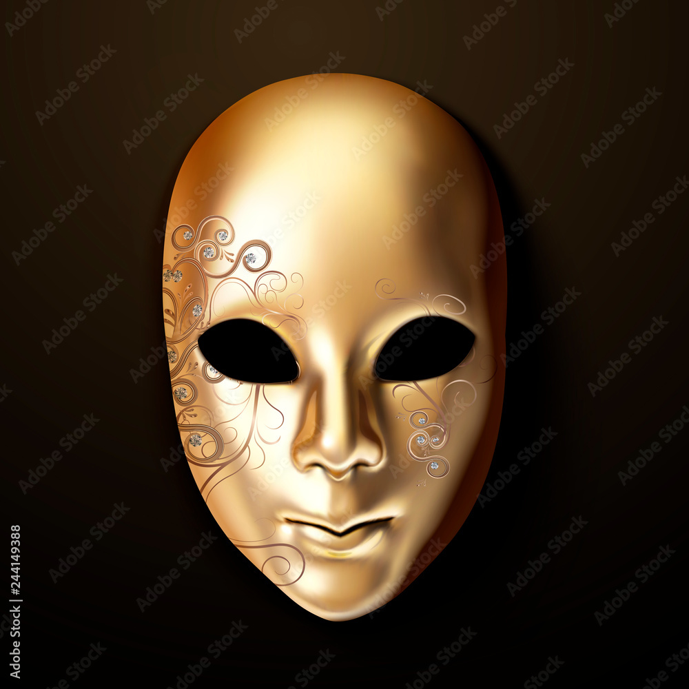 Golden mask design Golden mask design