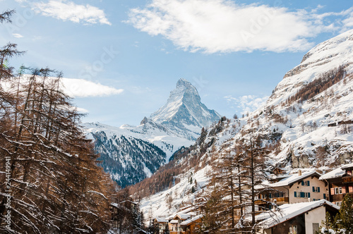 Zermatt, Matterhorn, Alpen, Wallis, Furi, Zmutt, Winter, Wintersport, Winterwanderung, Schweiz