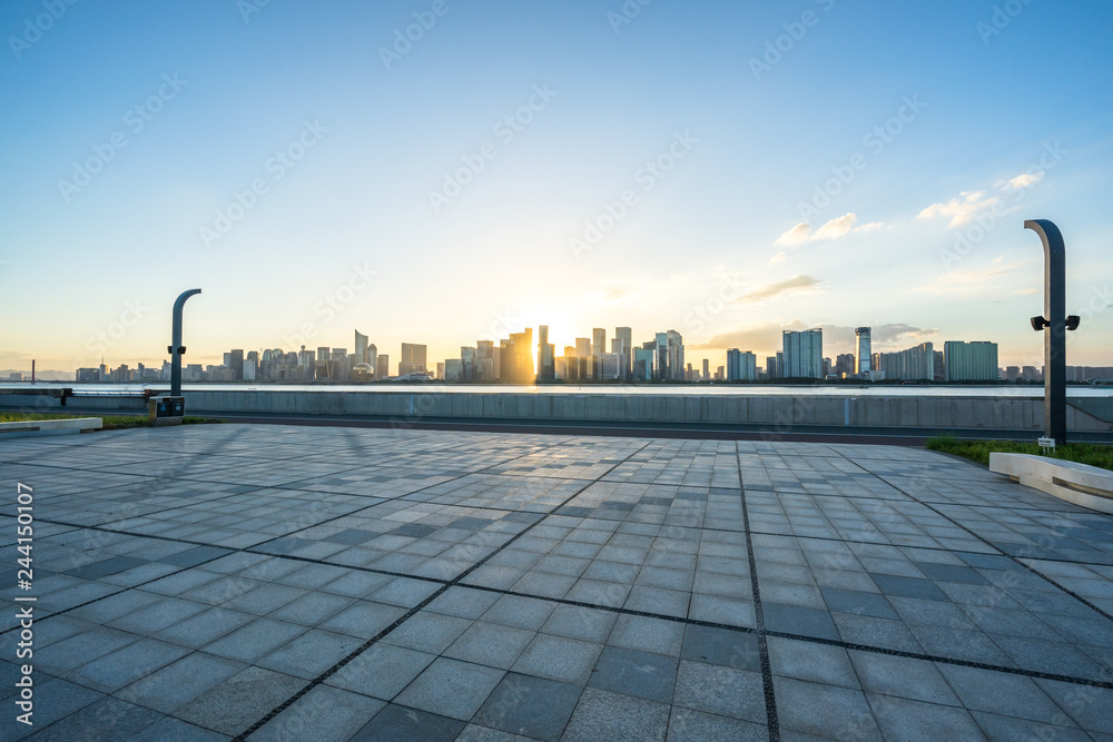 Fototapeta premium view of city