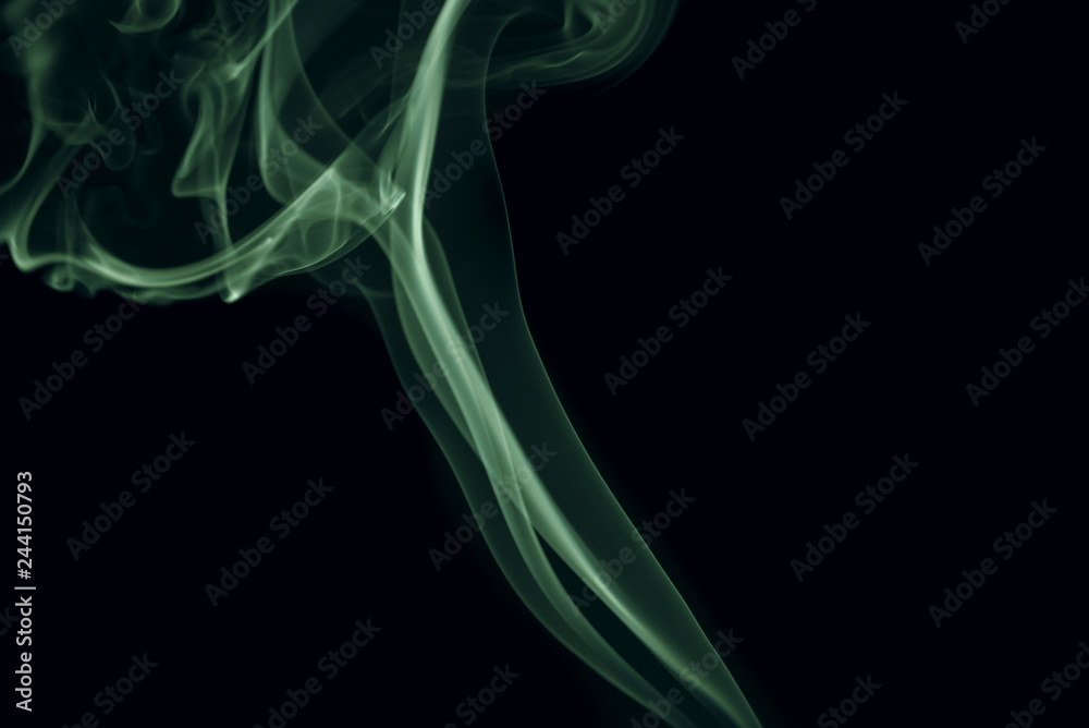 Fototapeta premium Green Smoke
