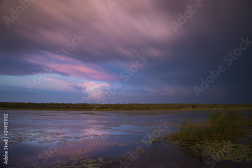 African rain storm