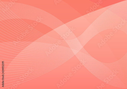 Coral pantone abstract background