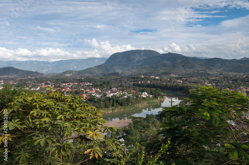 View over Luang Prabang from Mount Phousi © LaSu