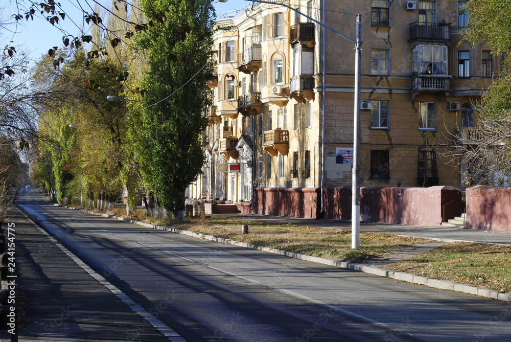 street in city