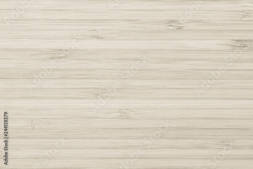 Bamboo wood texture background in beige cream color