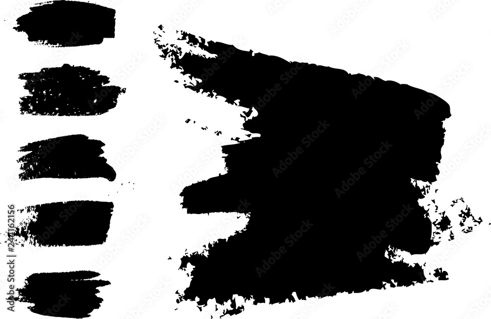 Grunge brush stroke background vector collection Grunge brush stroke background vector collection