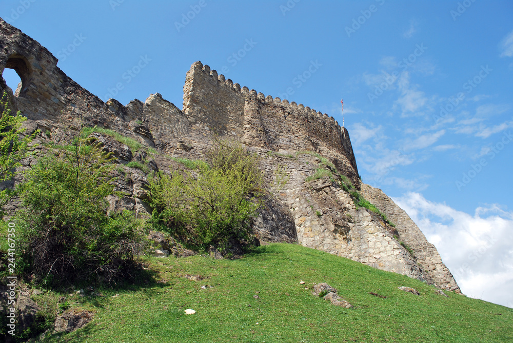 Ruins of the Surami Fortress in Georgia