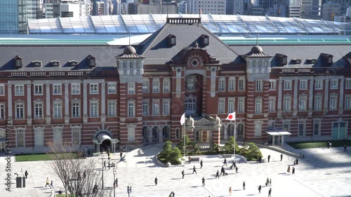 日本の首都東京の東京駅
