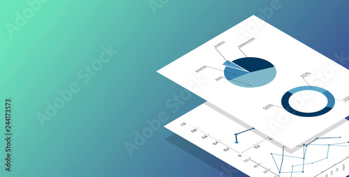 contratto, documento, grafici, statistiche