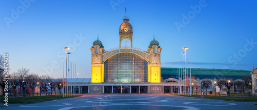 Panoramic view of exhibition Hall - Vystaviste Prague, Czech Republic photo