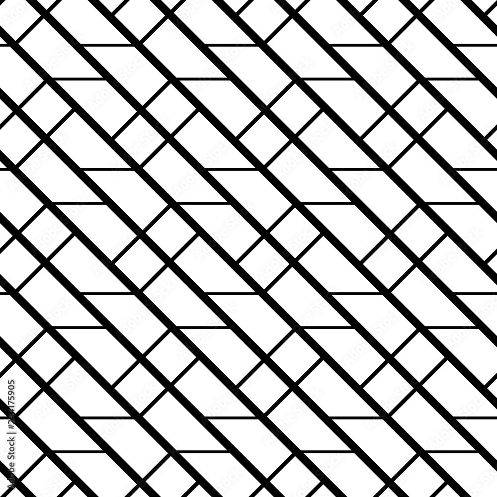 Design seamless monochrome grating pattern Design seamless monochrome grating pattern