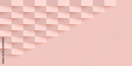 Pink abstract background vector with blank space for text.