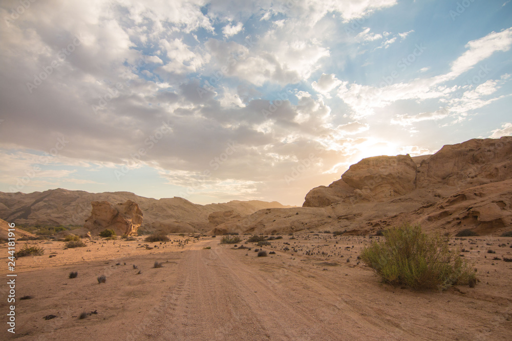 wilderness landscape in Swakopmund Namibia