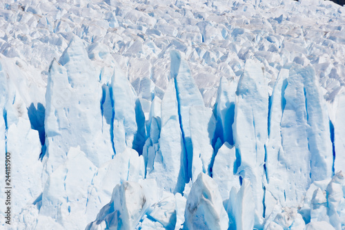 Glacier fromt view photo