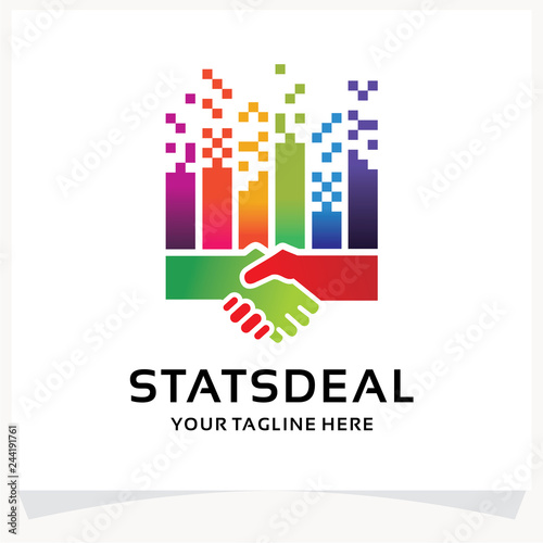 Stats Deal Logo Design Template Inspiration