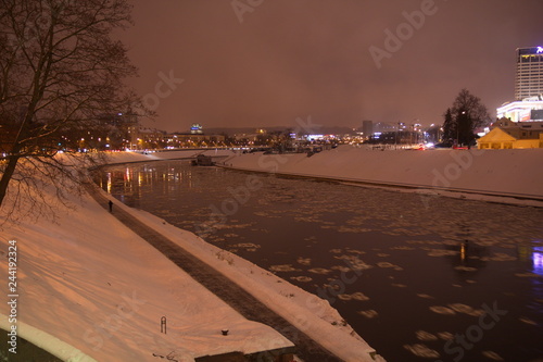  Vilnius, ice drift © Sergey