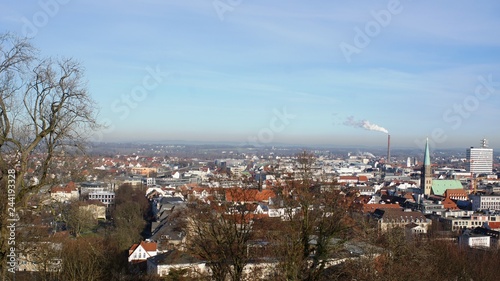 Bielefeld von Oben,city bielefeld, panorama bielefeld, bielefeld view, bielefeld panoramic, architecture, bielefeld cityscape, skyline, sky, urban, building, travel, landscape, town, europe, 