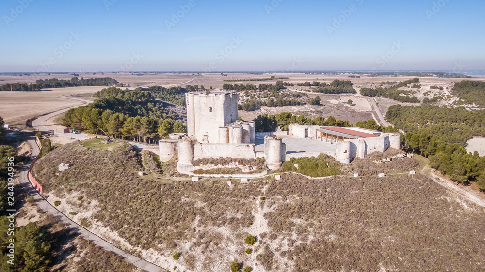 Castillo de Iscar, Valladolid, España