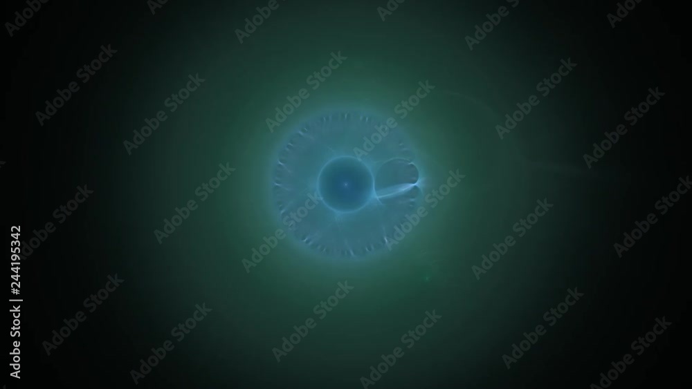 Abstract fractal forms morph and oscillate (Loop) Abstract fractal forms morph and oscillate (Loop)