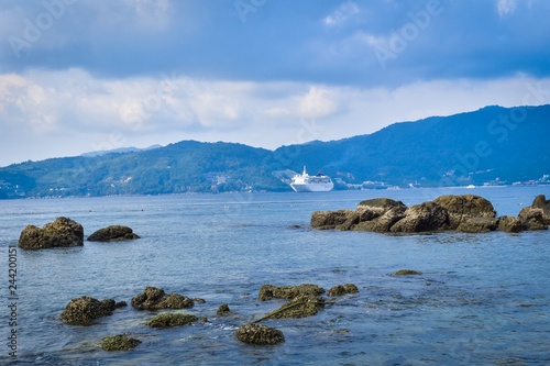 Phuket  sea and rocks