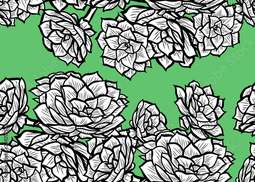 floral seamless pattern