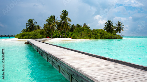 maldivian beach © Michael Barkmann